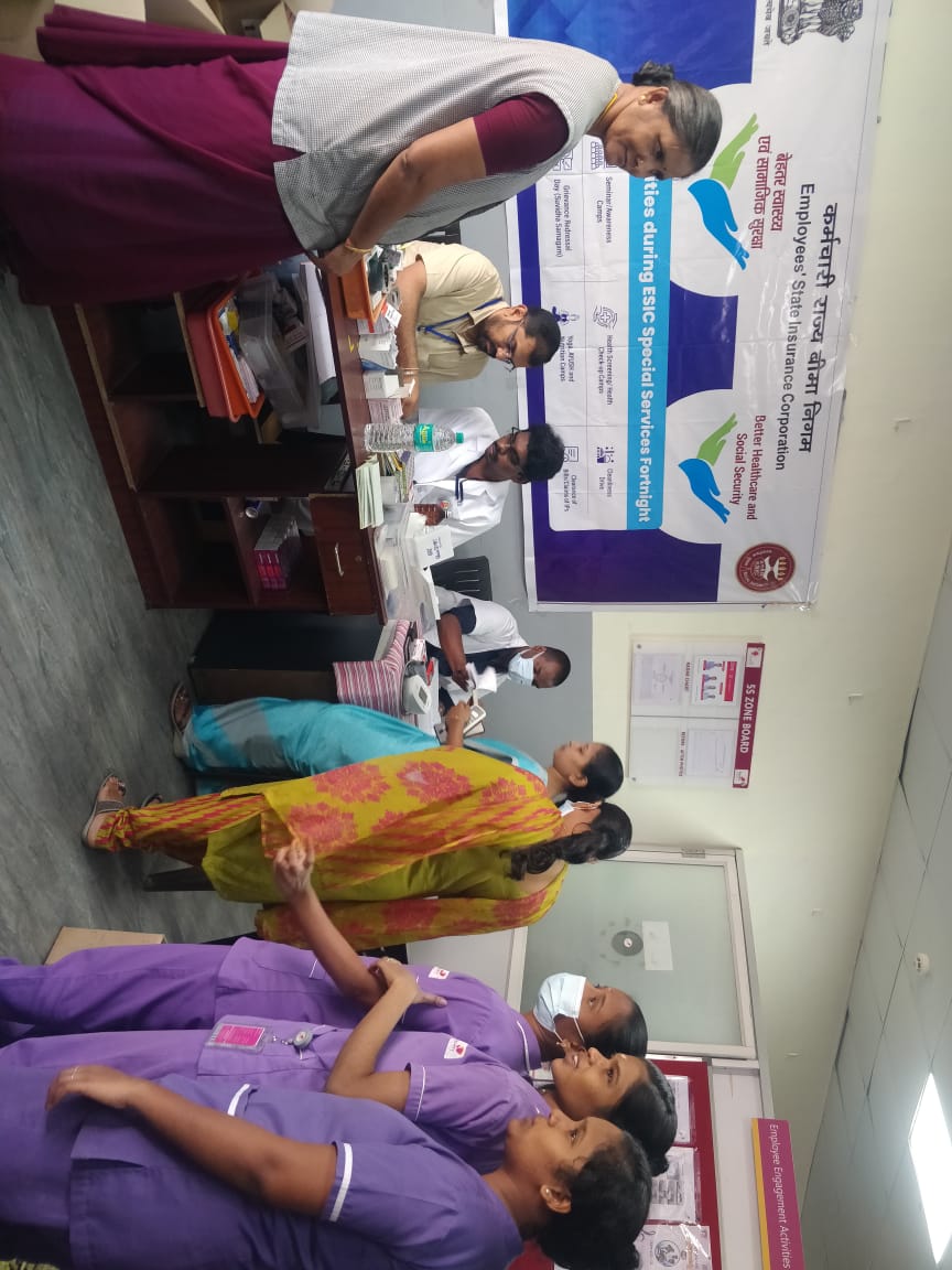 Health Check Up Camp at Kauvery Hospital, Salem
